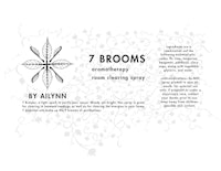 7 brooms aromatherapy rose deodorant spray