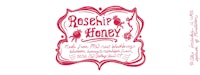 the logo for rosehip honey