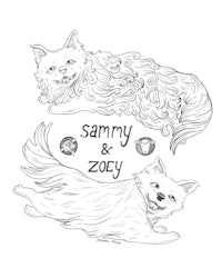 sammy & zory t-shirt by sammy & zory's artist shop